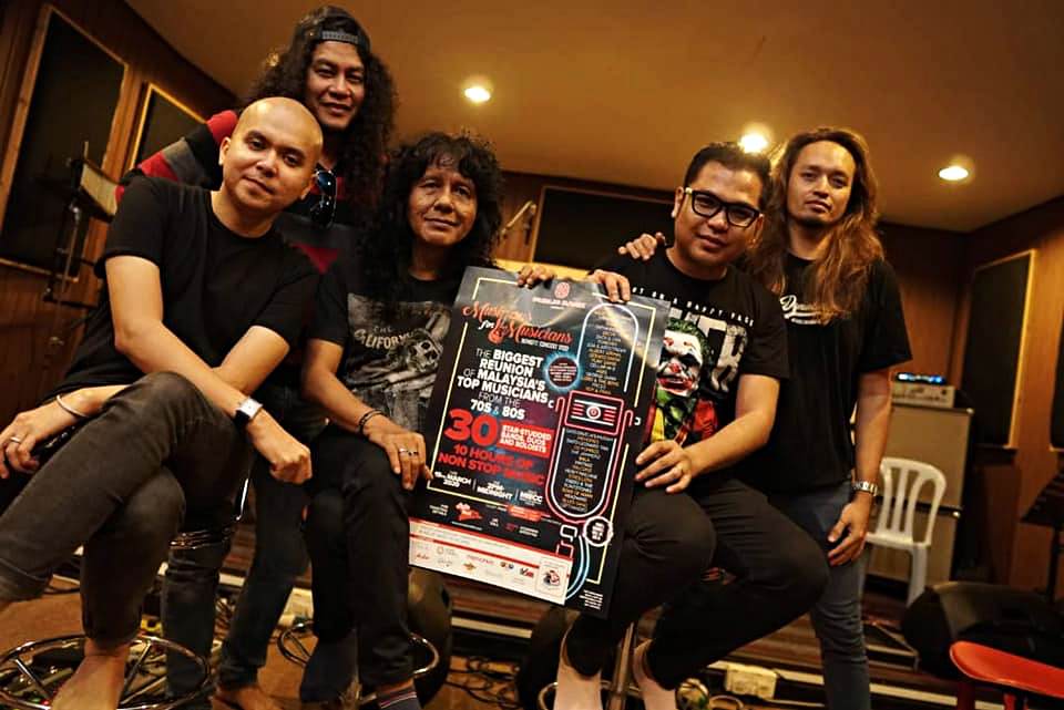 Mother of Reunions For Malaysian Artistes Past & Present at Musicians for Musicians Benefit Concert