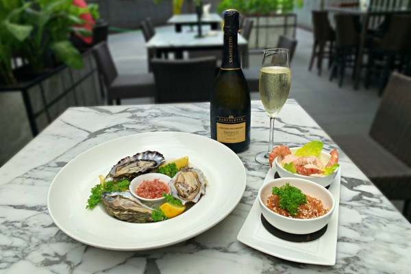 M Marini Grand Caffè & Terrazza Launch Pearls & Prosecco Every Sunday