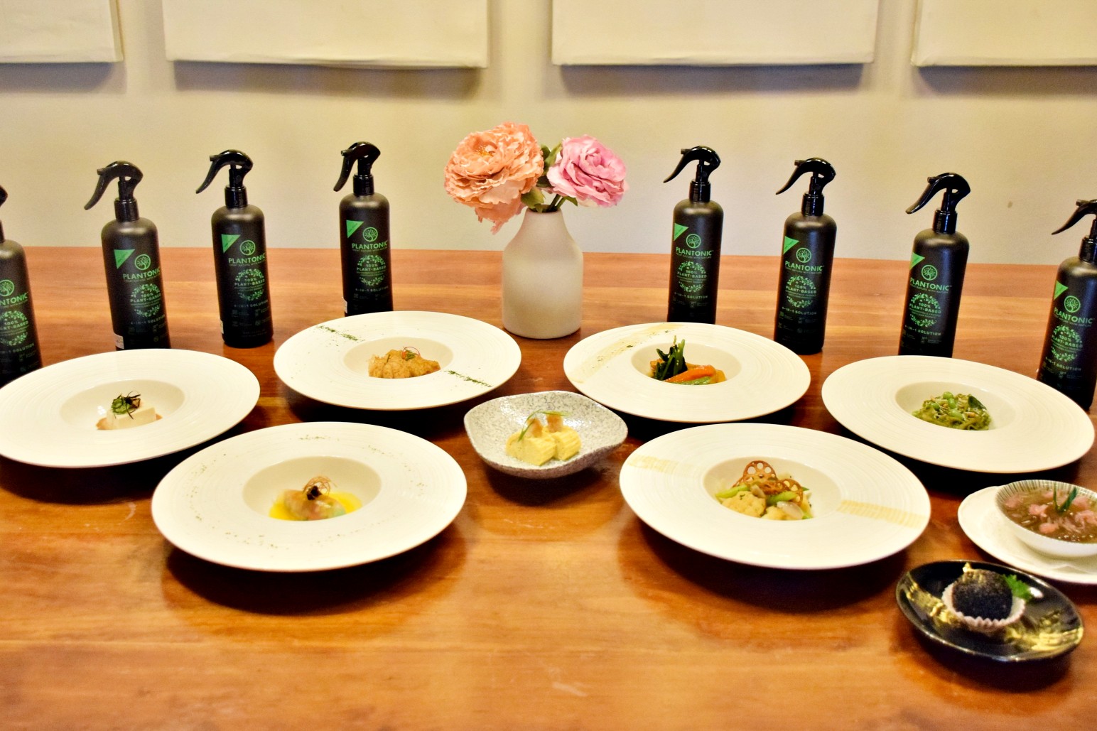 Farm to Plate Teams up with Plantonic For First-Ever Plant Based Tasting Menu