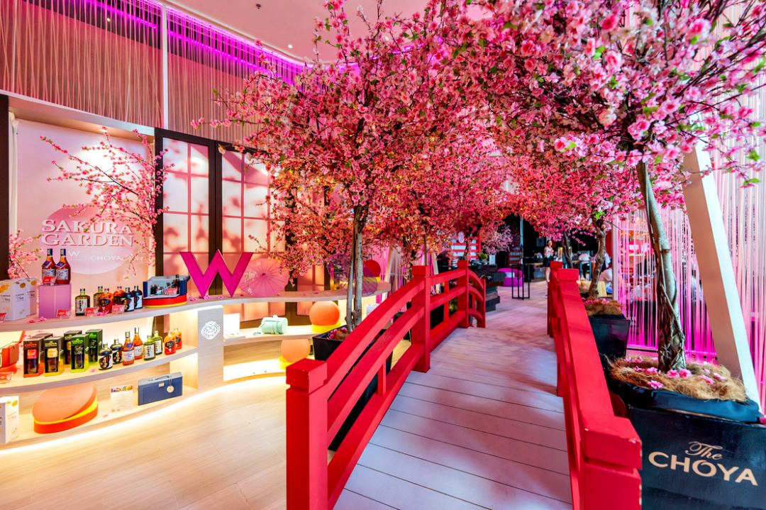 Feel the vibes of Japan with Sakura Gardens at Living Room, W Kuala Lumpur