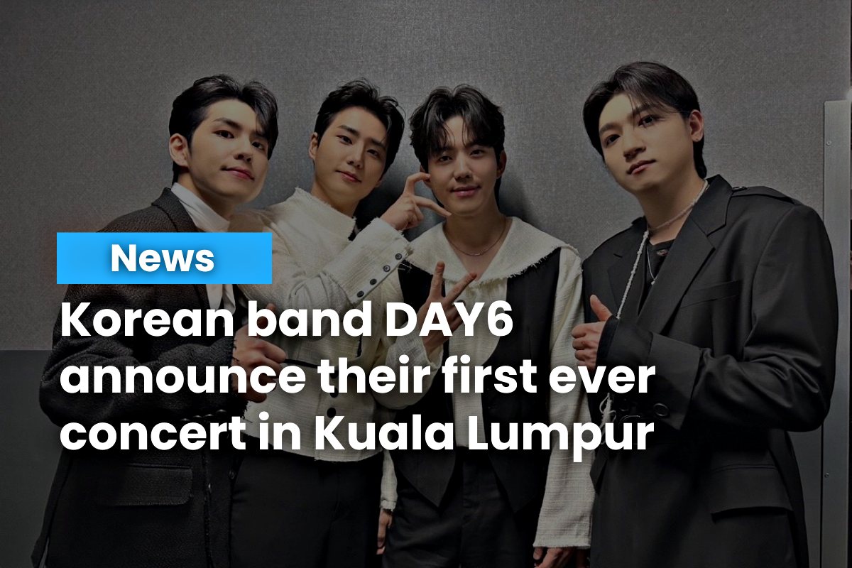Korean band DAY6 announce their first ever concert in Kuala Lumpur 