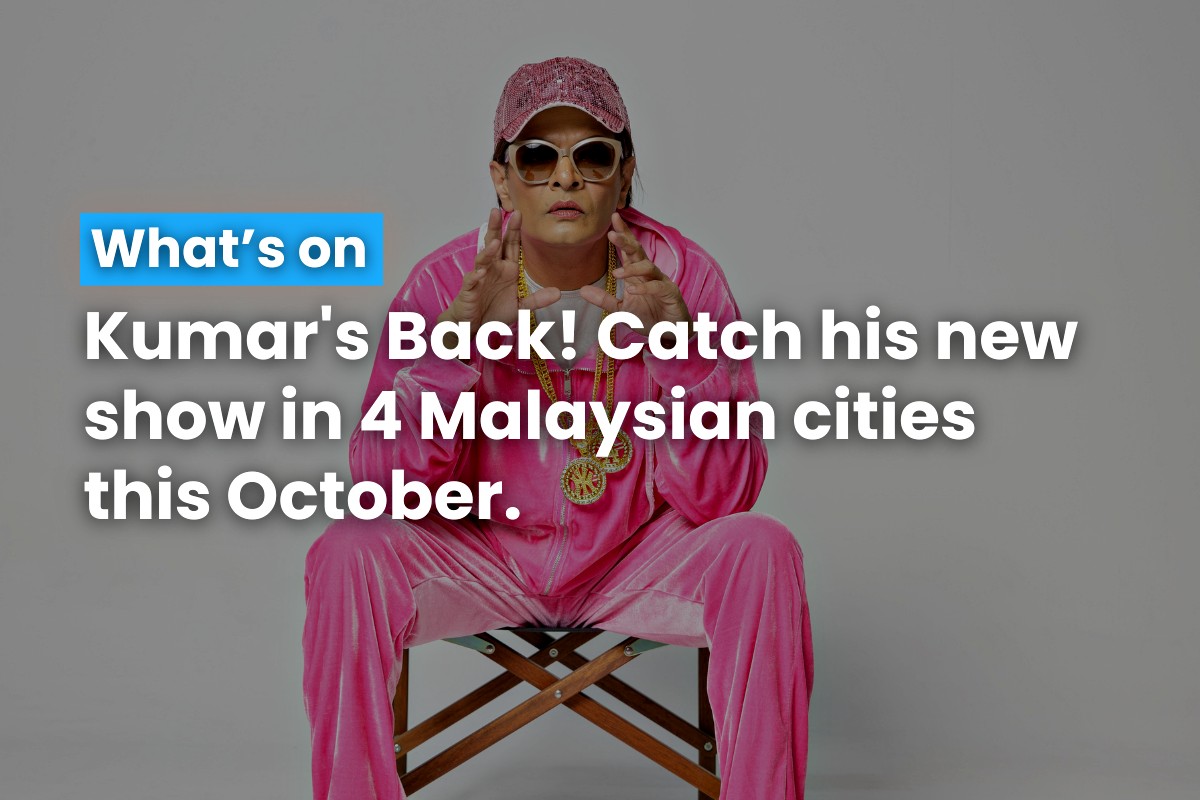 Kumar's Back! Catch his new show in 4 Malaysian cities this October