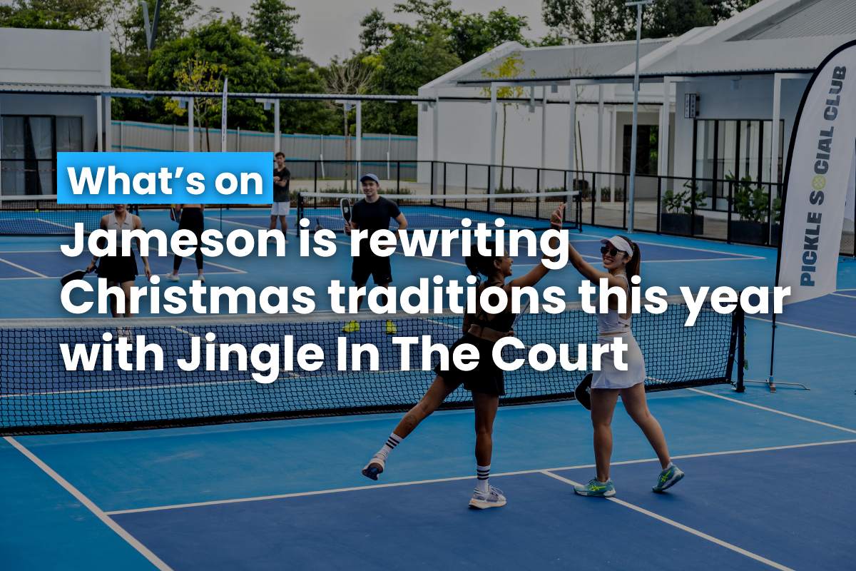 Jameson is rewriting Christmas traditions this year with Jingle In The Court