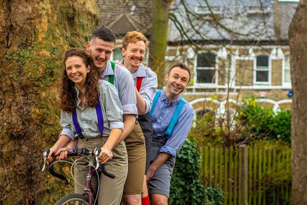 HandleBards Cycling Theatre performs Twelfth Night at the PJ Live Arts 14-20 February 2019